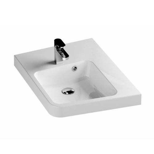 Умывальник подвесной из литого мрамора Ravak BE HAPPY II правый XJAP1100001