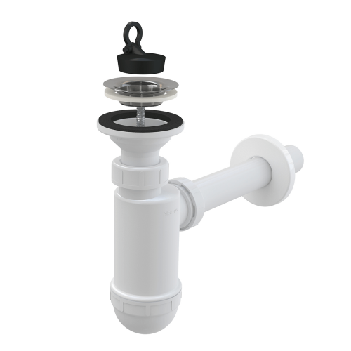 Сифон для раковины d32 AlcaPlast A410