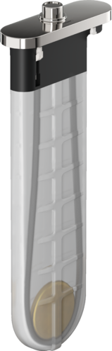 Внешняя часть с овальной розеткой монтаж на край ванны Hansgrohe sBox 28020000