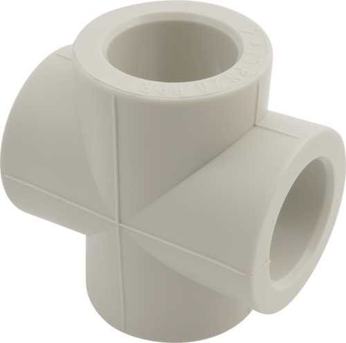 Alcapipe PPR крест 25