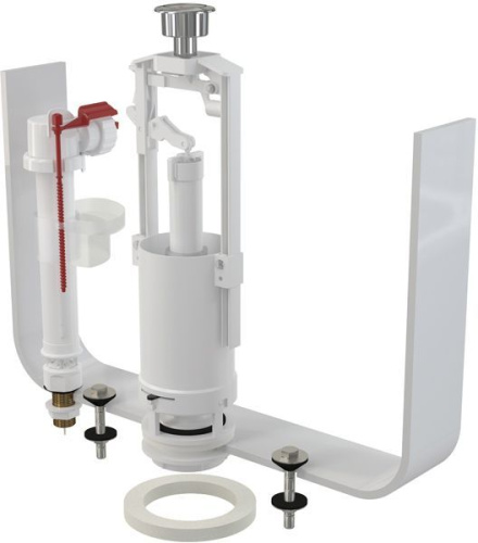 Выпускной комплект со стоп кнопкой ALCAPLAST SA2000SK 1\2