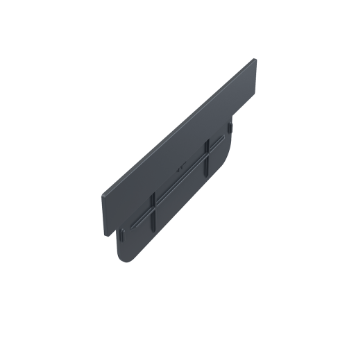 Заглушка для закрытия дренажного канала с торца ALCAPLAST AVZ-P017