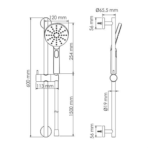  WasserKRAFT Душевые системы  11.3 интернет магазин сантехники BATHPOINT