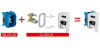 Смеситель скрытого монтажа Ravak Classic CL 065.00 с переключателем X070088 интернет магазин сантехники BATHPOINT