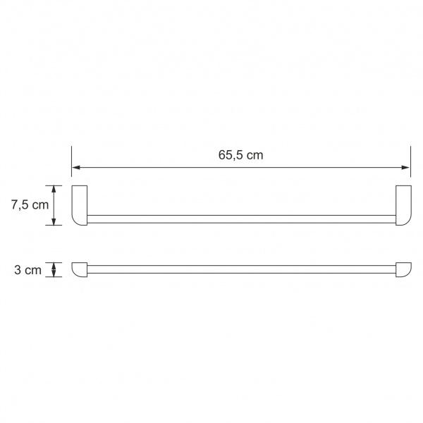  WasserKRAFT Kammel K-8300WHITE  65.5 интернет магазин сантехники BATHPOINT