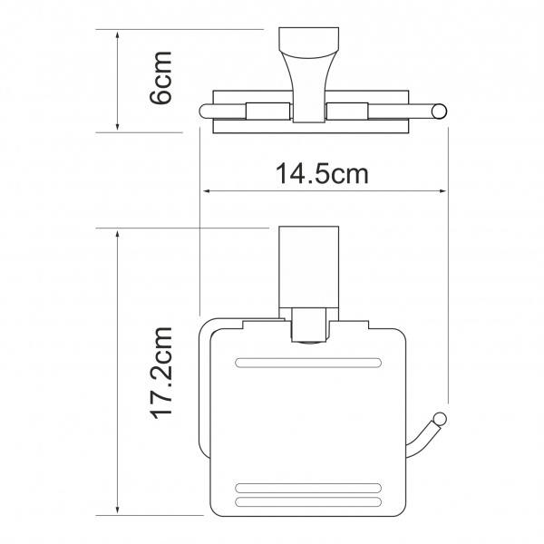  WasserKRAFT Leine K-5000 WHITE  14.5 интернет магазин сантехники BATHPOINT