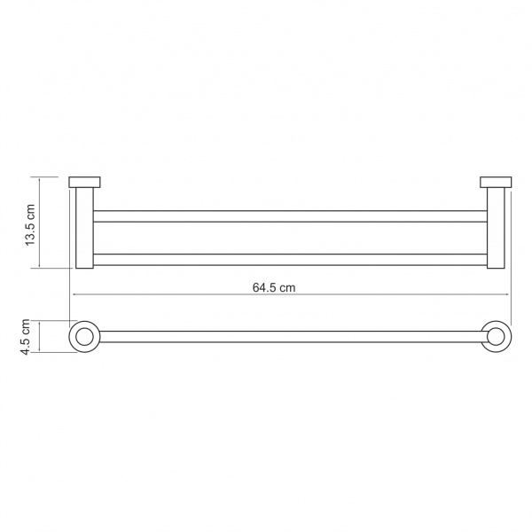  WasserKRAFT Donau K-9400  65 интернет магазин сантехники BATHPOINT