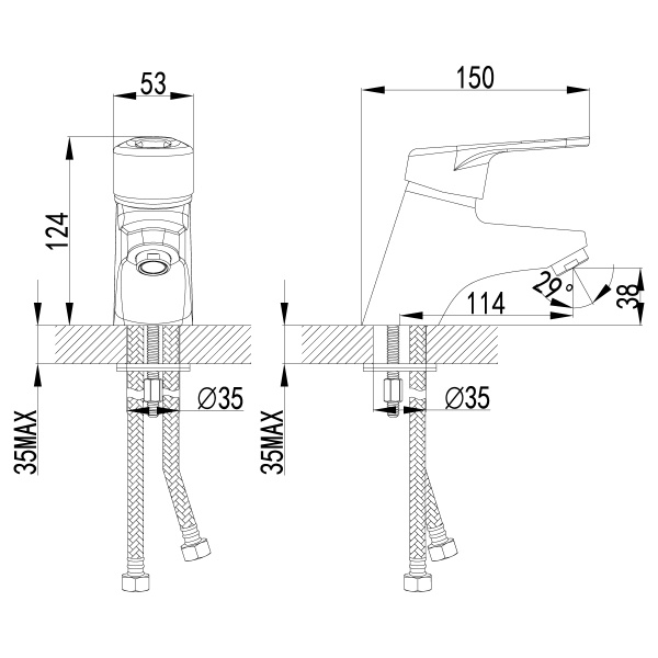  LEMARK Luna  5.4 интернет магазин сантехники BATHPOINT