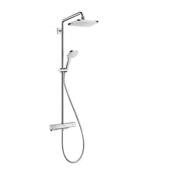 Душевая система со смесителем E280 Hansgrohe Showerpipe Croma 27630000 интернет магазин сантехники BATHPOINT