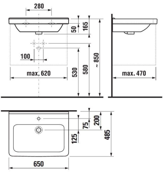  Jika Cubito 485 650 интернет магазин сантехники BATHPOINT