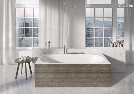 Ванна акриловая Ravak CITY SLIM 1800x800 прямоугольная, белая C921300000 интернет магазин сантехники BATHPOINT