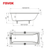 SET CLASSIC 150x70 интернет магазин сантехники BATHPOINT