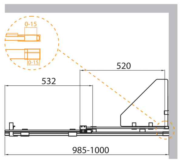  CEZARES STREAM  90 интернет магазин сантехники BATHPOINT
