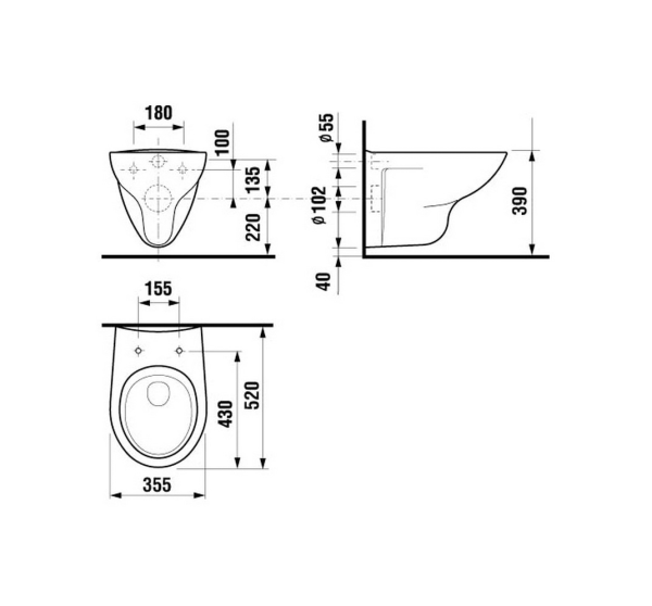 Унитаз + инсталляция Roca    интернет магазин сантехники BATHPOINT