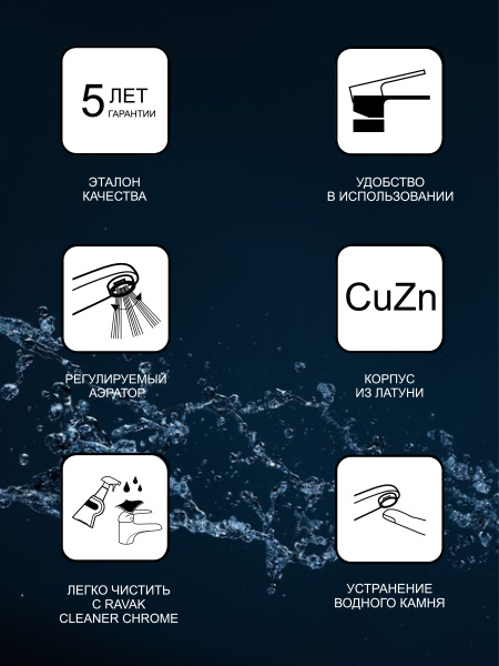 Смеситель скрытого монтажа Ravak Neo 25.9 22.6 интернет магазин сантехники BATHPOINT