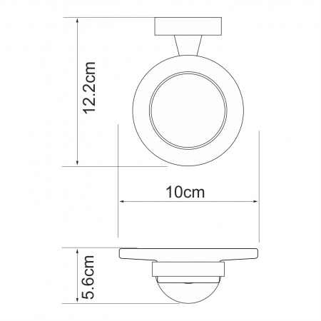 Isen K-4029 Мыльница интернет магазин сантехники BATHPOINT