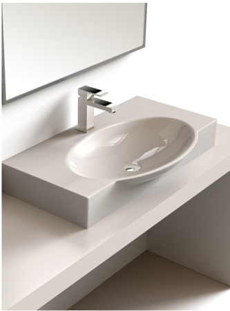 Раковина Aquaton Infinity 76 1AX162WBXX000 интернет магазин сантехники BATHPOINT