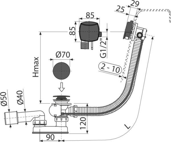  Alcaplast    интернет магазин сантехники BATHPOINT