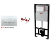Инсталляция для унитаза AlcaPlast AM101/1120-3:1 RU M371-0001 3 в 1