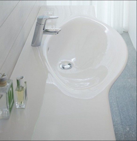 Раковина накладная 90 см Laufen Palace 811702000104R