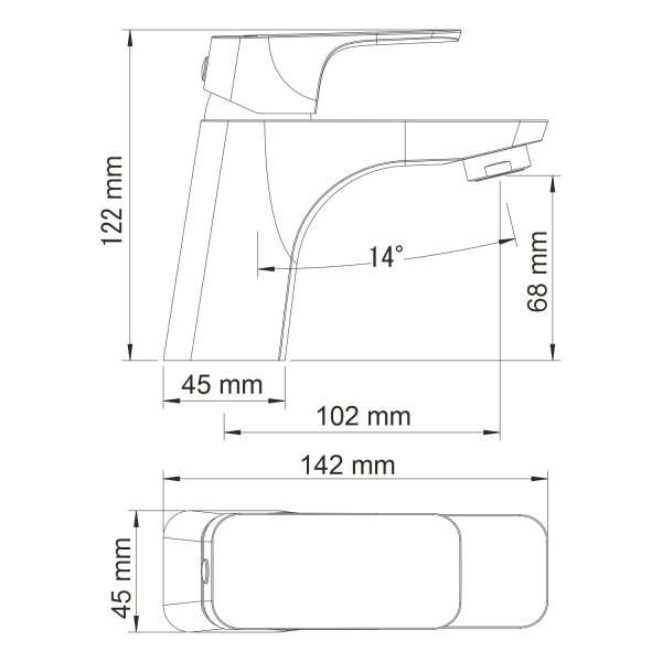 WasserKRAFT Salm 2700  4.5 интернет магазин сантехники BATHPOINT