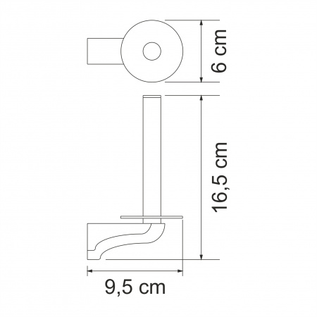 Kammel K-8397 Держатель туалетной бумаги интернет магазин сантехники BATHPOINT