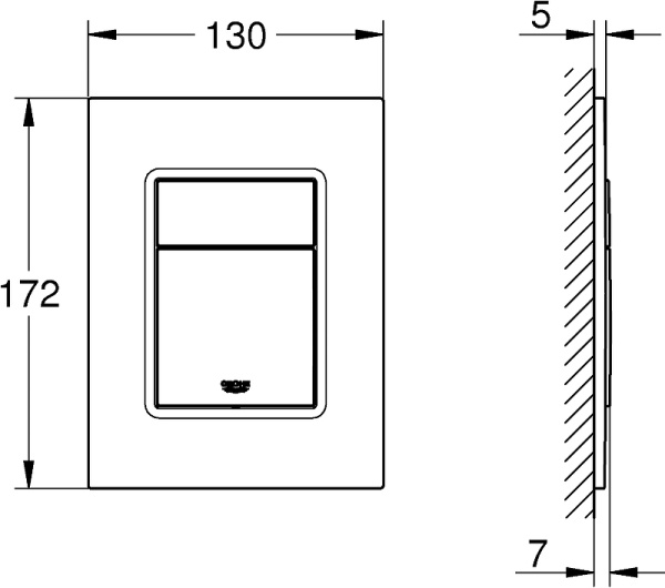 Кнопки для инсталляций Grohe    интернет магазин сантехники BATHPOINT