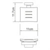 Dill K-3929 Мыльница интернет магазин сантехники BATHPOINT