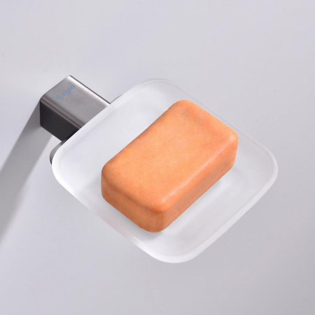 Мыльница Raglo R301.02.09 с держателем,графит интернет магазин сантехники BATHPOINT