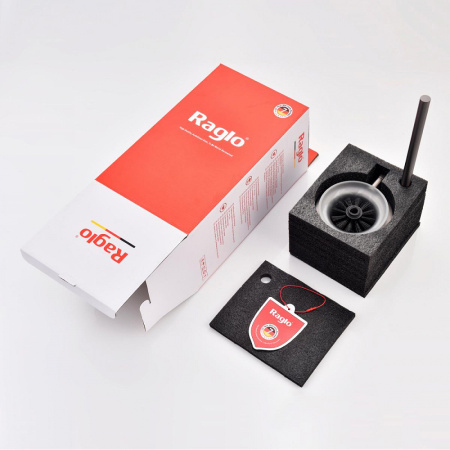 Ёршик для унитаза Raglo R300.10.09 с держателем,графит интернет магазин сантехники BATHPOINT