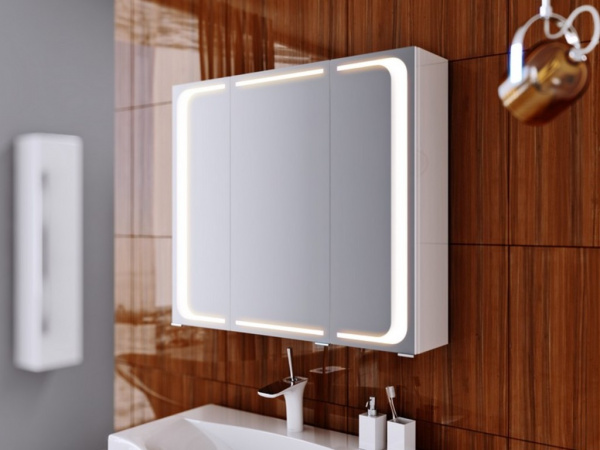 Зеркальный шкаф AQWELLA 5 STARS Milan  80 интернет магазин сантехники BATHPOINT
