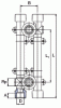 Комплект готовой разводки EKOPLASTIK 25x1/2'' ВН-ВН интернет магазин сантехники BATHPOINT
