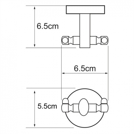 Rhein K-6223D Крючок интернет магазин сантехники BATHPOINT