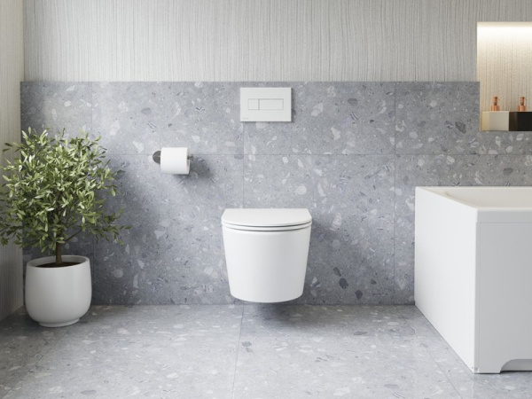 Подвесной безободковый Ravak Flow 500 мм 360 мм интернет магазин сантехники BATHPOINT