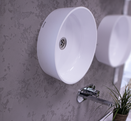 Раковина накладная 40 см Ravak Moon XJN01300000 интернет магазин сантехники BATHPOINT