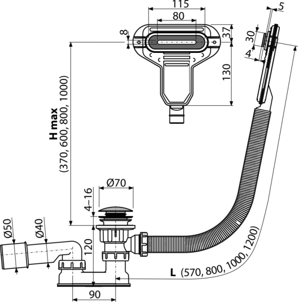  Alcaplast    интернет магазин сантехники BATHPOINT