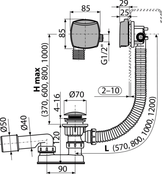  Alcaplast    интернет магазин сантехники BATHPOINT