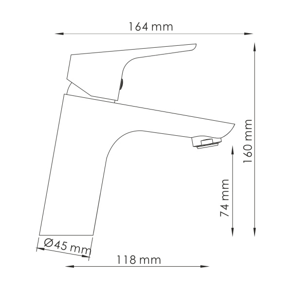  WasserKRAFT Lippe 4500  4.5 интернет магазин сантехники BATHPOINT