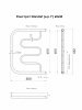 Полотенцесушитель Фокстрот Standart б/п (н.р.1") 60/50  INDIGO интернет магазин сантехники BATHPOINT