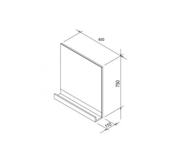 Зеркало Ravak   65 интернет магазин сантехники BATHPOINT