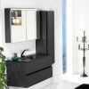 Пенал Armadi Art Monaco белый глянец + хром L 868-WCR-L интернет магазин сантехники BATHPOINT