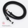 Смеситель Raglo R51.55.06 с гигиеническим душем встраиваемый с полкой и держателем бумаги, черный интернет магазин сантехники BATHPOINT