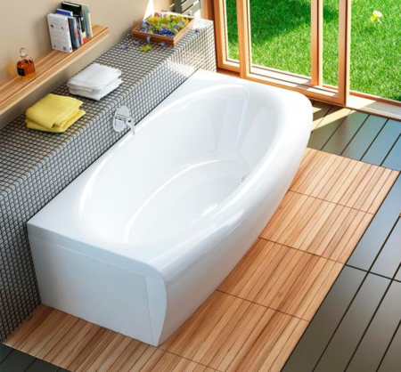 Акриловая ванна Ravak Evolution 180x102 C101000000 интернет магазин сантехники BATHPOINT