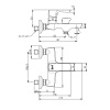 Смеситель Lemark Ursus LM7214BL для ванны интернет магазин сантехники BATHPOINT