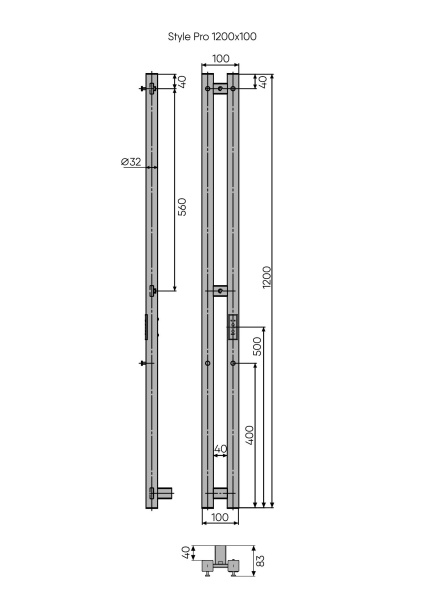  INDIGO Style PRO  100 интернет магазин сантехники BATHPOINT