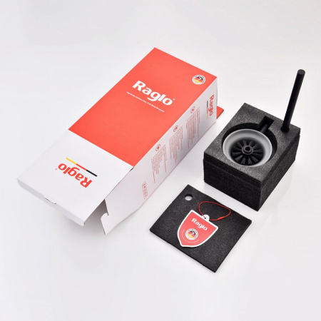 Ёршик для унитаза Raglo R300.10.06 с держателем,черный интернет магазин сантехники BATHPOINT