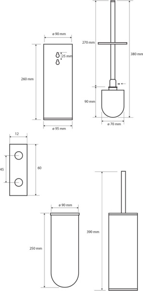 SIKO Dark  95 интернет магазин сантехники BATHPOINT
