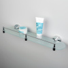 Isen K-4044 Полка стеклянная с бортиком интернет магазин сантехники BATHPOINT