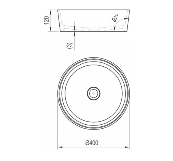Раковина Ravak Moon  40 интернет магазин сантехники BATHPOINT