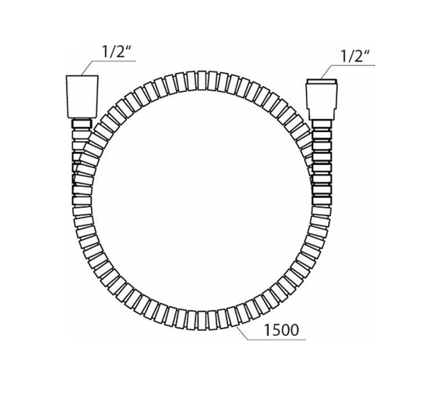 Душевой шланг Ravak  150  интернет магазин сантехники BATHPOINT